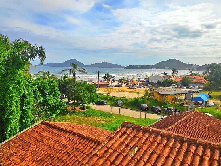 Apê lindo 1 min a pé da Praia Grande-O mais perto!