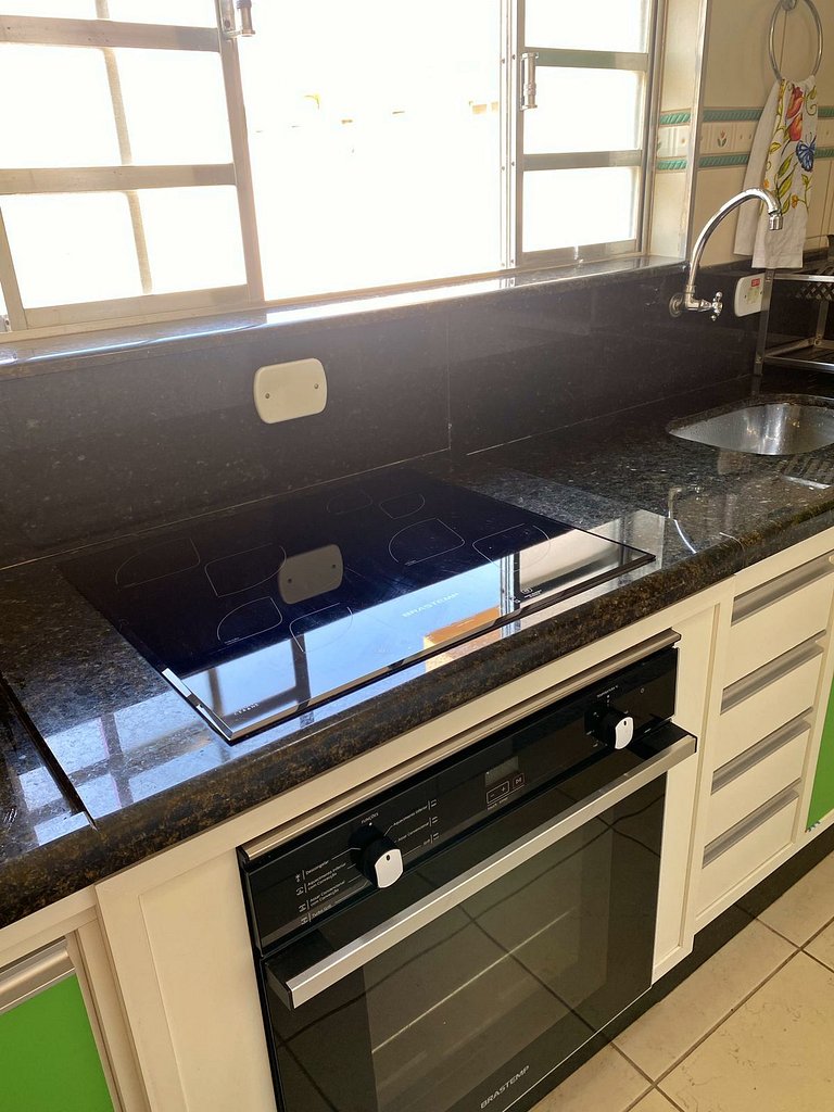 Apartamento Praia Grande Tenório pé na areia c/ ar